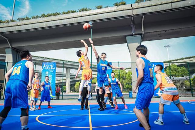 城市体育公园中“篮球+运动+文化”融合空间广受欢迎